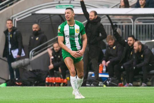 Hammarbys Nikola Djurdjic deppar