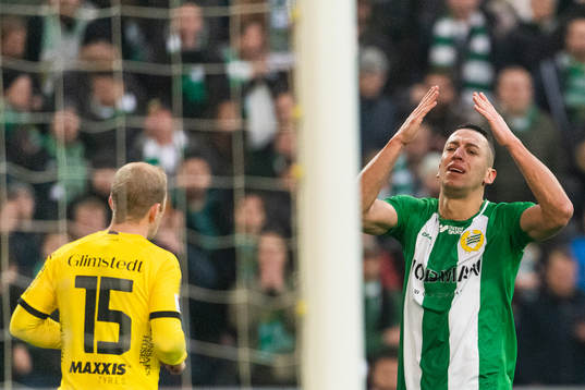 Hammarbys Nikola Djurdjic deppar