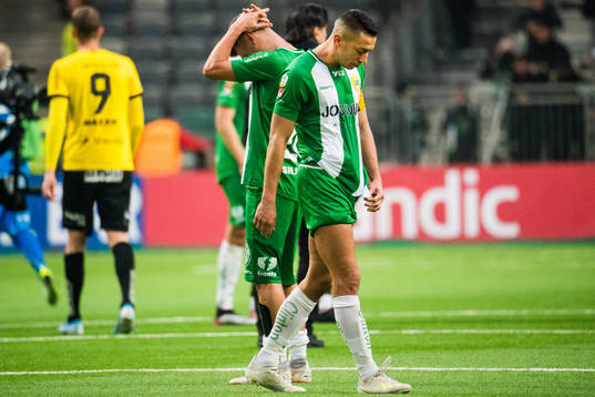 Hammarbys Nikola Djurdjic deppar
