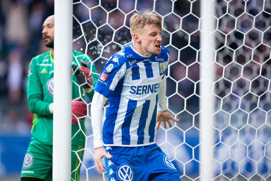IFK Göteborgs Sebastian Eriksson jublar