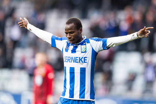 IFK Göteborgs Alhassan Yusuf Abdullahi jublar