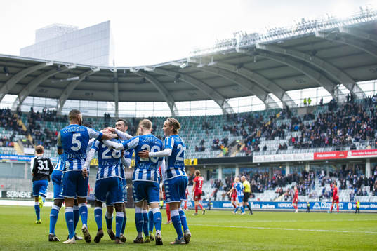 IFK Göteborgs Alhassan Yusuf Abdullahi jublar med