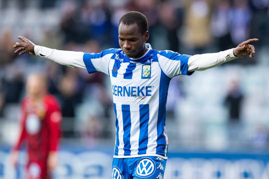 IFK Göteborgs Alhassan Yusuf Abdullahi jublar