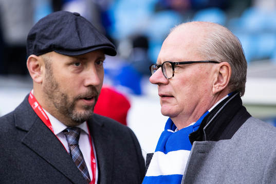 IFK Göteborgs klubbdirektör Max Markusson och ordförande