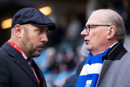 IFK Göteborgs klubbdirektör Max Markusson och ordförande