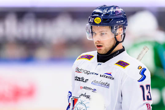 Linköpings Andrew Gordon deppar