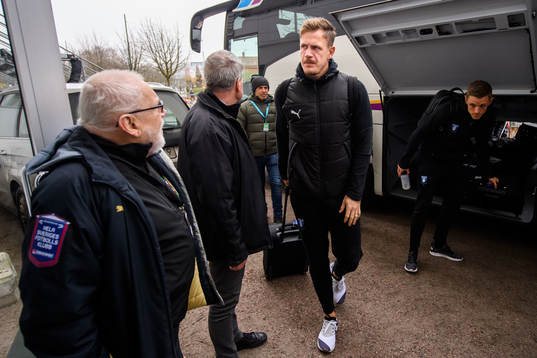Malmö FFs målvakt Johan Dahlin