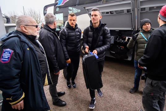 Malmö FFs Eric Larsson och Marcus Antonsson