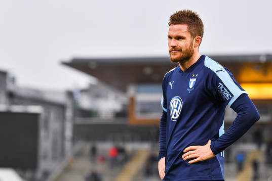 Malmö FFs Lasse Nielsen deppar