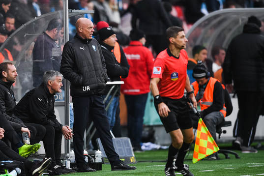 Malmö FFs tränare Uwe Rösler deppar