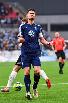 Malmö FFs Markus Rosenberg deppar