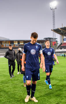 Malmö FFs Markus Rosenberg deppar