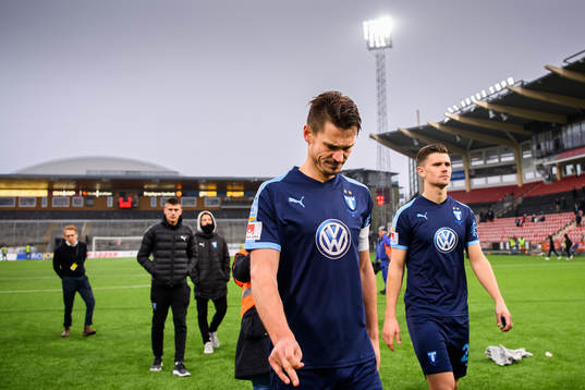 Malmö FFs Markus Rosenberg deppar
