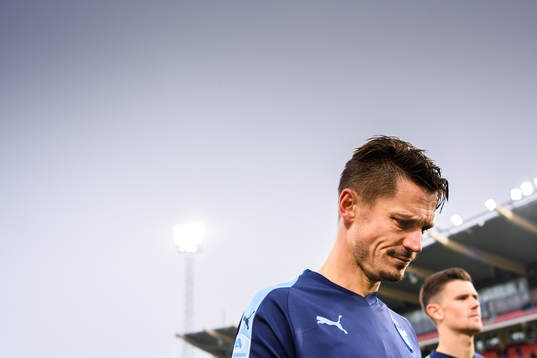 Malmö FFs Markus Rosenberg deppar