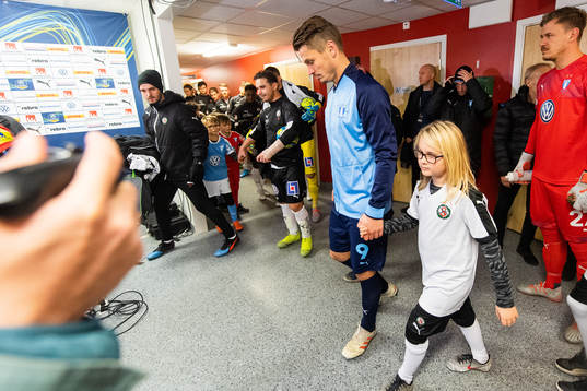 Malmö FFs Markus Rosenberg i spelargången