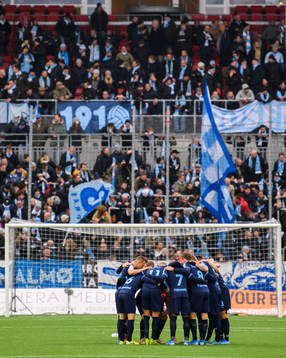 Malmö FFs spelare samlas