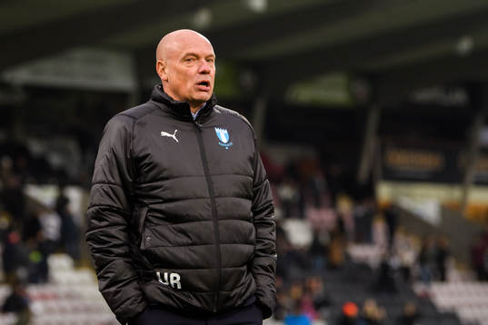 Malmö FFs tränare Uwe Rösler deppar