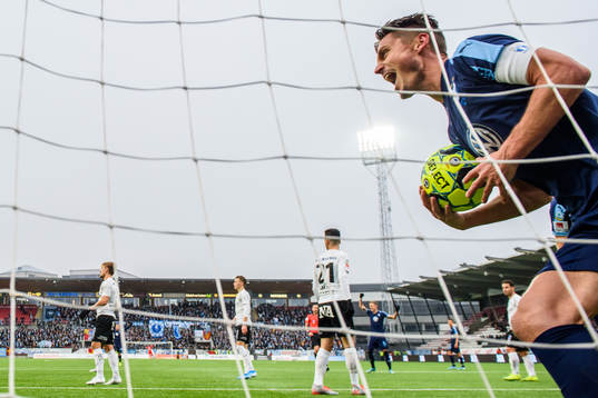 Malmö FFs Markus Rosenberg jublar