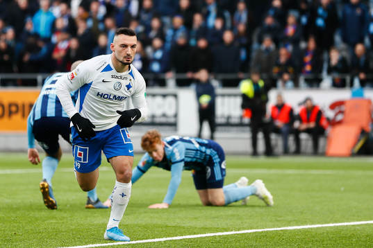 IFK Norrköpings Sead Haksabanovic jublar