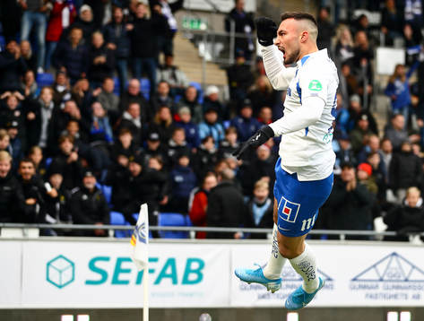 IFK Norrköpings Sead Haksabanovic jublar
