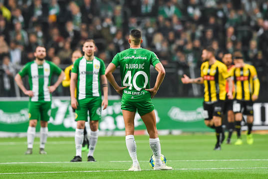 Hammarbys Nikola Djurdjic deppar
