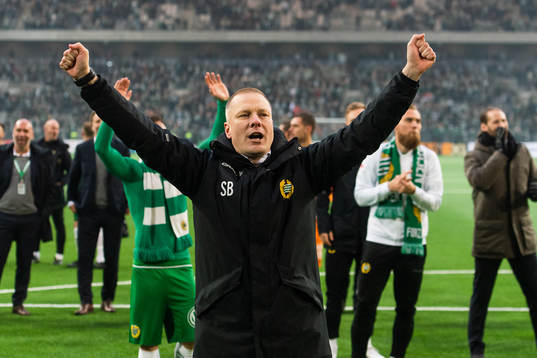 Hammarbys tränare Stefan Billborn