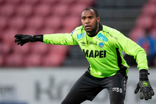 Goalkeeper Ali Nadhoim Ahamada of Kongsvinger