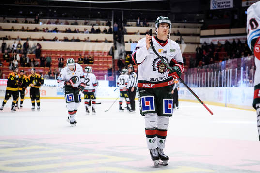 Frölundas Johan Sundström deppar