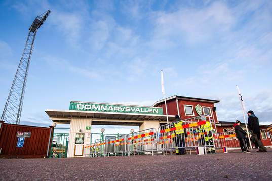 Exteriör av Domnarvsvallen