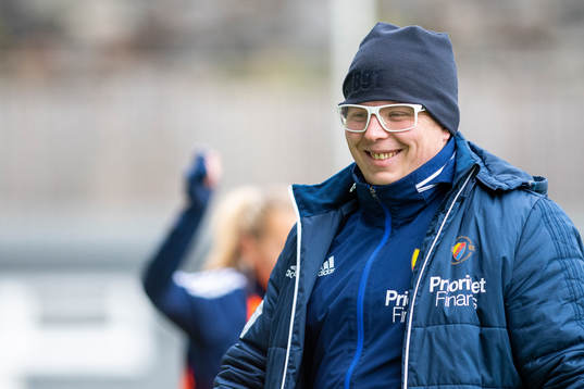 Djurgårdens tränare Dennis Gabrielsson