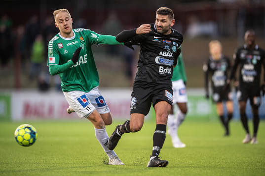 Brages Anton Lundin och Västerås Ilir Berisha