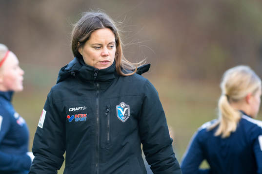 Växjös tränare Anna Sandell