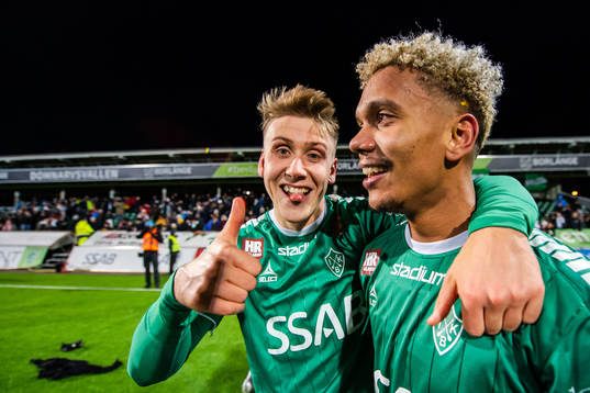 Brages Bjarni Mark Antonsson Duffield och Seth Kanteh
