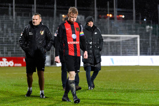 Brommapojkarnas assisterande tränare Shaun Constable och