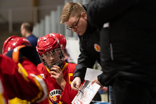 Smålands tränare Tobias Jahr
