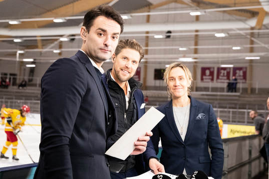 s Dusan Umicevic, Jonas Andersson och Maria Rooth