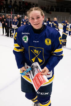 Dalarnas Ella Gropgård matchens lirare