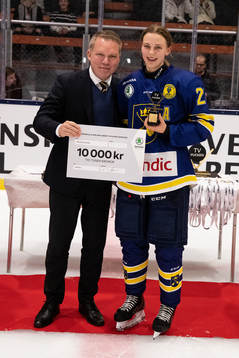 Dalarnas Ida Karlsson utsedd till MVP i turneringen