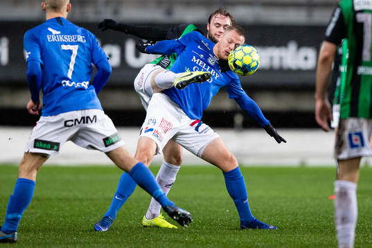 GAIS Niklas Olsson och Trelleborgs Mattias Håkansson
