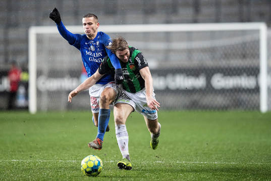 Trelleborgs Oscar Johansson och GAIS August Wängberg