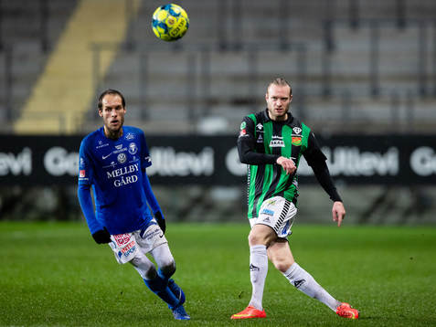Trelleborgs Zoran Jovanovic och GAIS Alexander Angelin