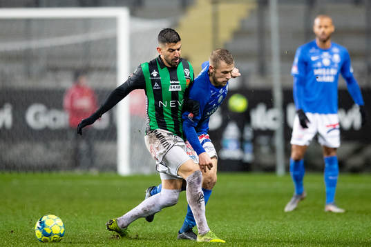 GAIS Paulo Marcelo och Trelleborgs Erik Andersson