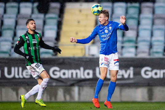 GAIS Paulo Marcelo och Trelleborgs Niklas Bröndsted