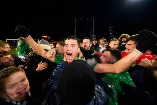 Varbergs Astrit Seljmani som sköt Varberg till Allsvenskan