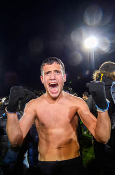 Varbergs Astrit Seljmani som sköt Varberg till Allsvenskan