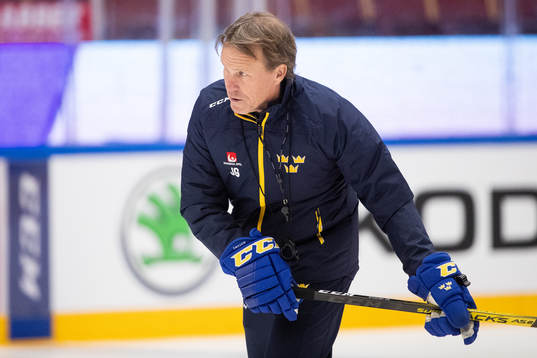 Johan Garpenlöv, head coach, of Sweden