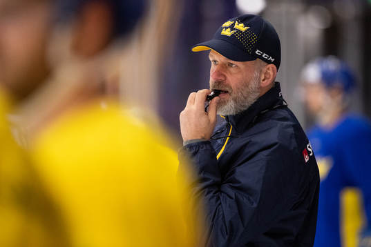 Markus Åkerblom, assistant coach, of Sweden