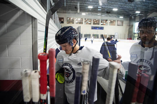 Gustav Nyquist of Columbus Blue Jackets