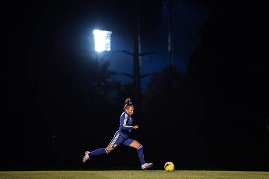 Madelen Janogy of the Swedish women’s national football