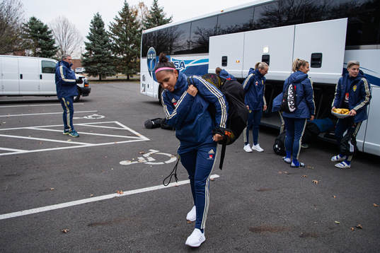 Madelen Janogy of the Swedish women’s national football